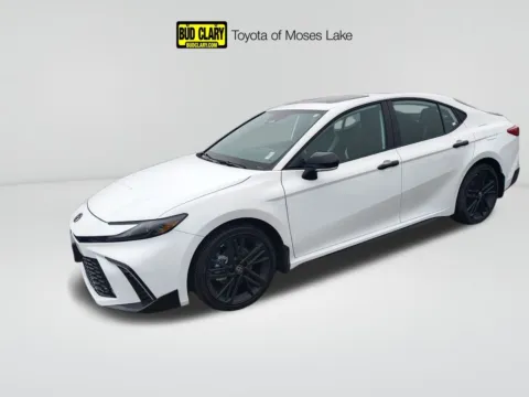 White 2026 Toyota Camry SE Nightshade for sale in Moses Lake, WA