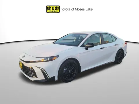 White 2026 Toyota Camry SE Nightshade for sale in Moses Lake, WA