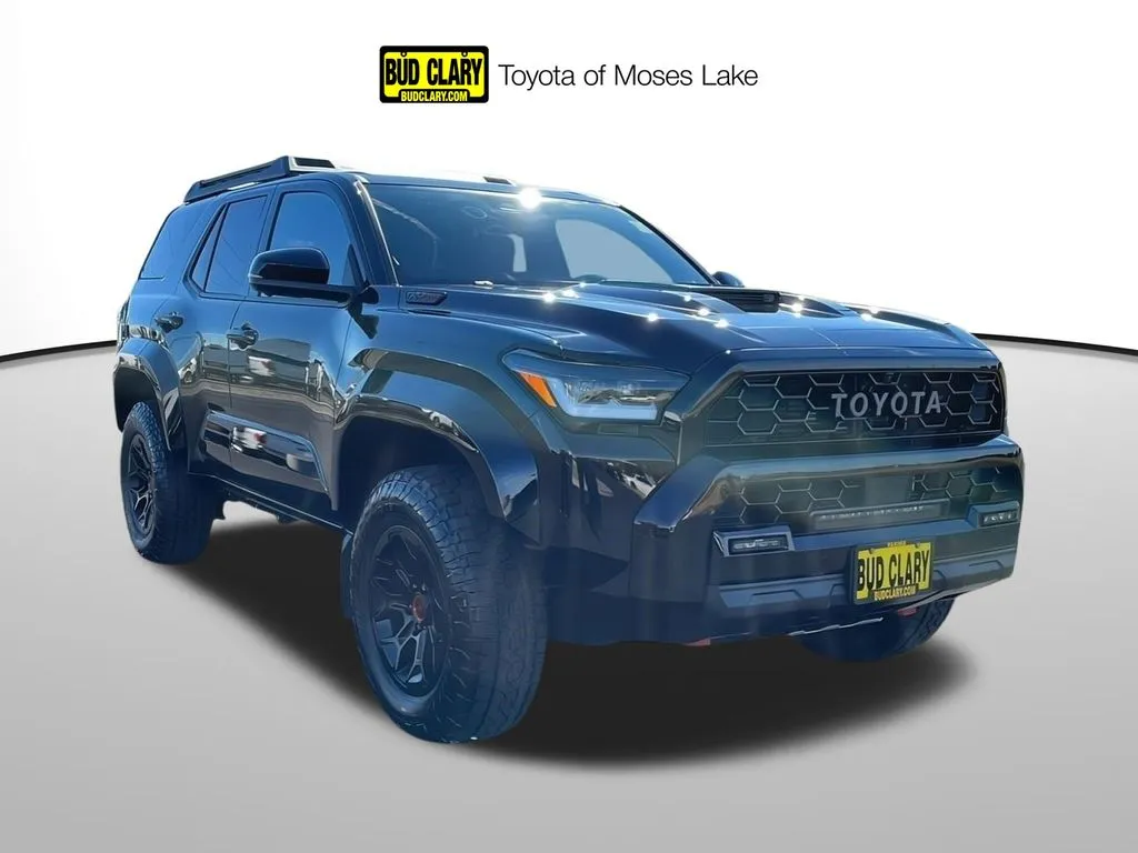 Black 2025 Toyota 4Runner i-FORCE MAX Hybrid TRD Pro for sale in Moses Lake, WA