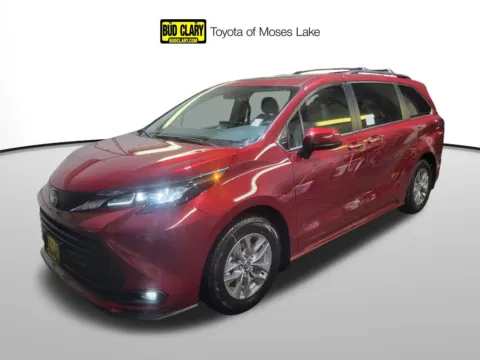 Red 2026 Toyota Sienna XLE for sale in Moses Lake, WA