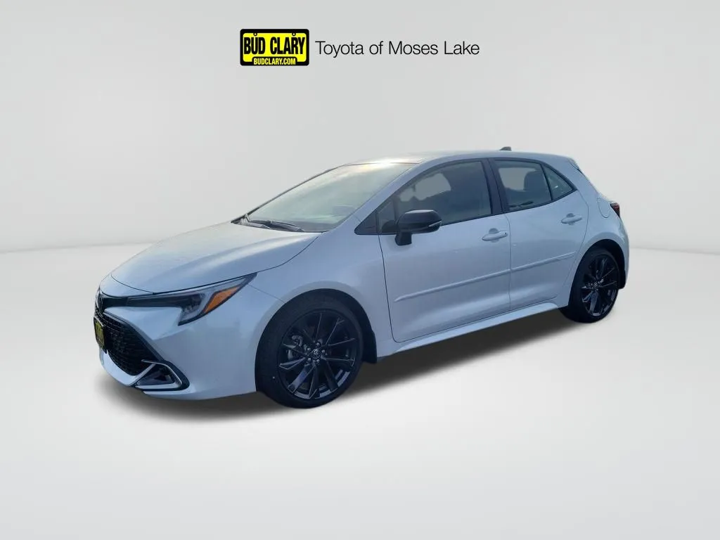Black 2026 Toyota Corolla Hatchback XSE for sale in Moses Lake, WA