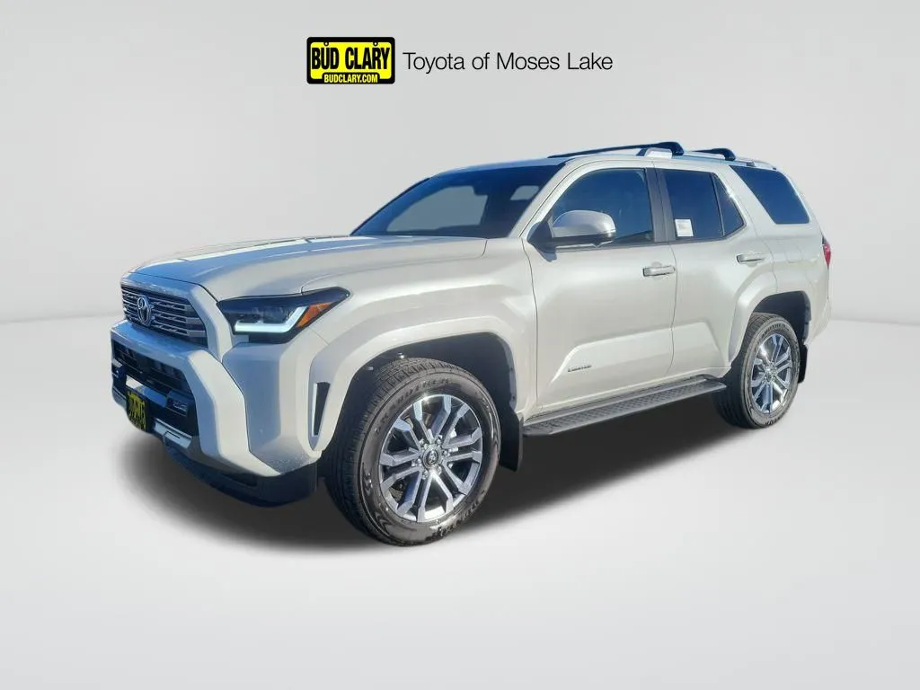 Black 2026 Toyota 4Runner Limited for sale in Moses Lake, WA