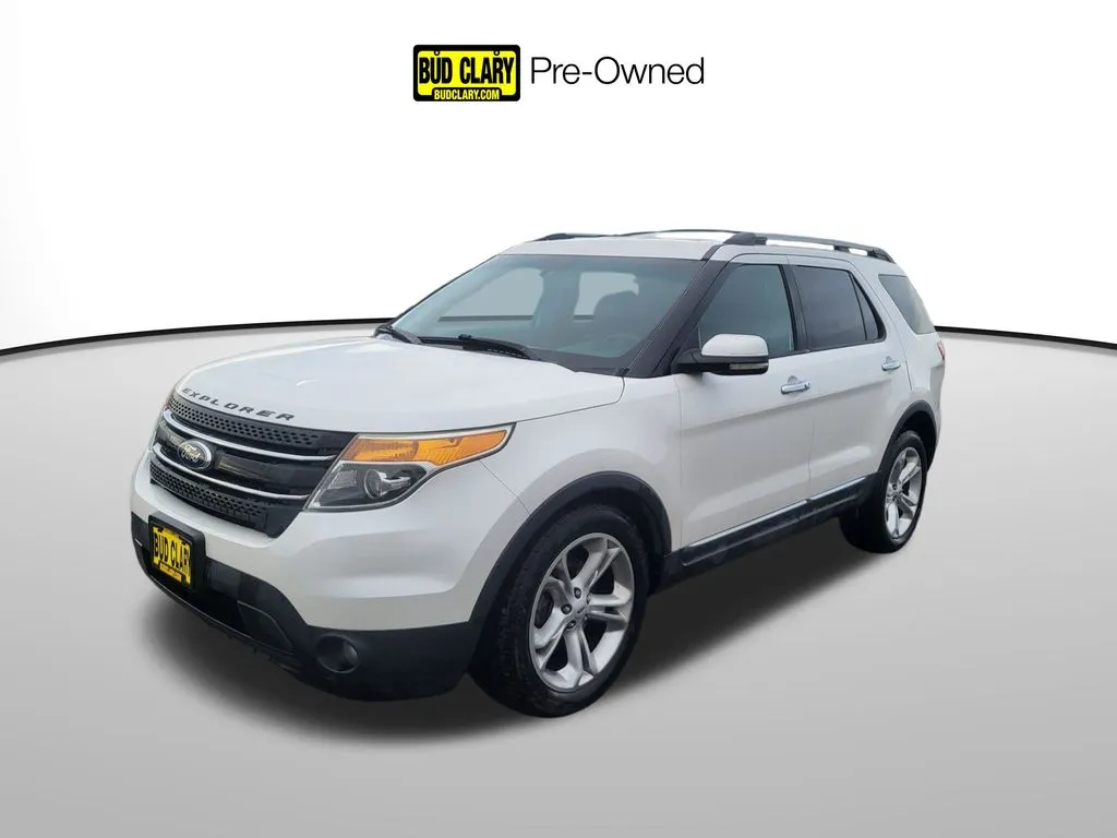 White 2013 Ford Explorer Limited for sale in Moses Lake, WA