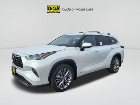 Black 2026 Toyota Highlander Hybrid Platinum for sale in Moses Lake, WA