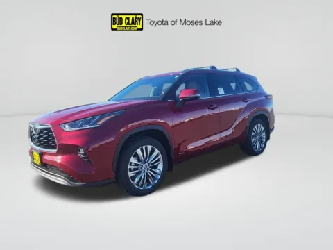 Black 2026 Toyota Highlander Hybrid Platinum for sale in Moses Lake, WA