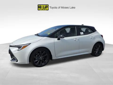 Black 2026 Toyota Corolla Hatchback XSE for sale in Moses Lake, WA