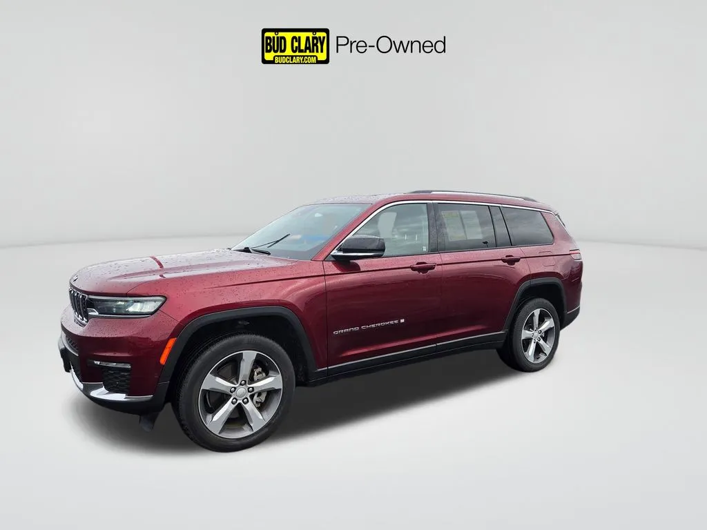 Red 2021 Jeep Grand Cherokee L Limited for sale in Moses Lake, WA