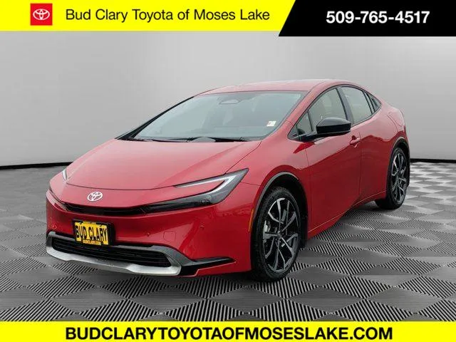 Red 2024 Toyota Prius Prime XSE for sale in Moses Lake, WA