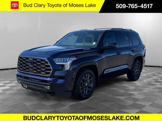 Blue 2025 Toyota Sequoia Platinum for sale in Moses Lake, WA