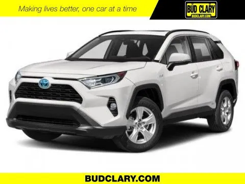 White 2021 Toyota RAV4 Hybrid XLE Premium for sale in Moses Lake, WA