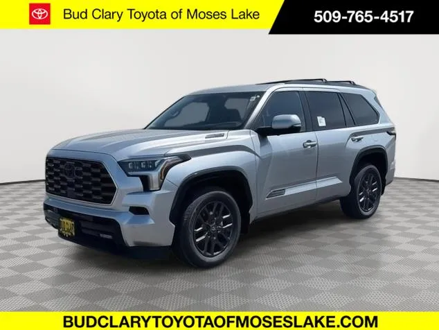 Black 2025 Toyota Sequoia Platinum for sale in Moses Lake, WA