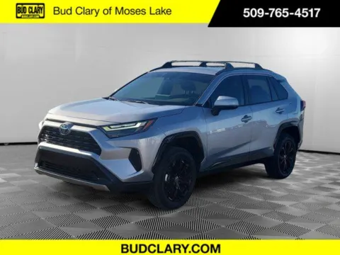Silver 2022 Toyota RAV4 Hybrid SE for sale in Moses Lake, WA