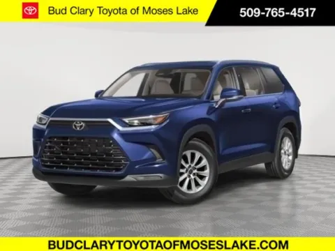 Blue 2025 Toyota Grand Highlander Hybrid LE for sale in Moses Lake, WA