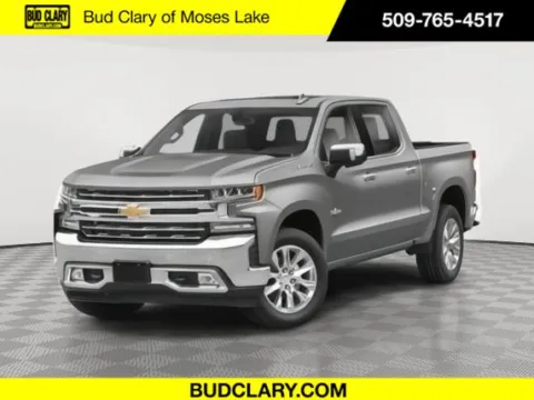 Silver 2021 Chevrolet Silverado 1500 LTZ for sale in Moses Lake, WA
