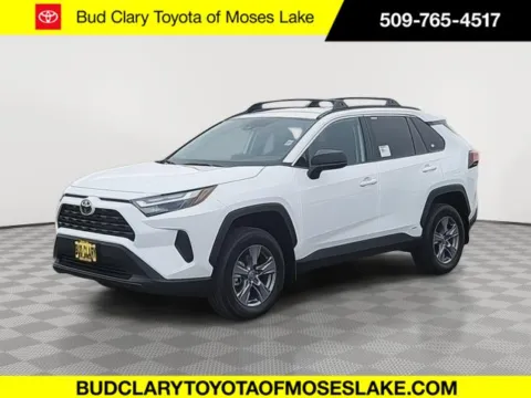 Black 2025 Toyota RAV4 Hybrid LE for sale in Moses Lake, WA