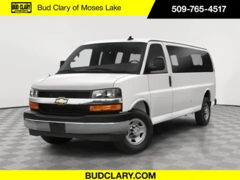 White 2022 Chevrolet Express Passenger LS for sale in Moses Lake, WA
