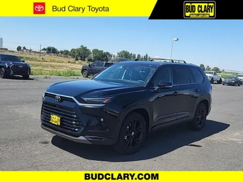 Black 2025 Toyota Grand Highlander Hybrid Limited for sale in Moses Lake, WA
