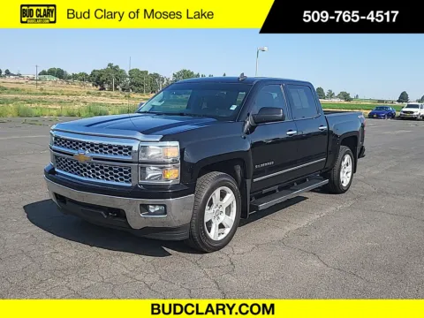 Black 2015 Chevrolet Silverado 1500 LT for sale in Moses Lake, WA