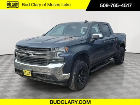 Gray 2021 Chevrolet Silverado 1500 LT for sale in Moses Lake, WA