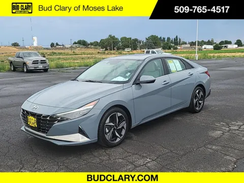 Gray 2021 Hyundai Elantra Limited for sale in Moses Lake, WA