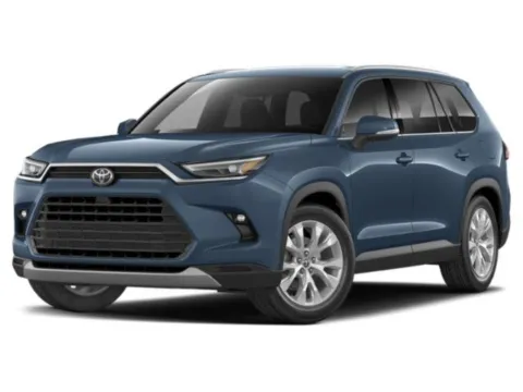 Blue 2025 Toyota Grand Highlander Hybrid Limited for sale in Moses Lake, WA