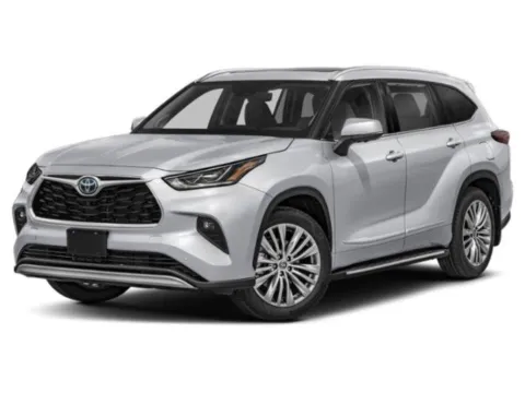 Silver 2025 Toyota Highlander Hybrid Platinum for sale in Moses Lake, WA