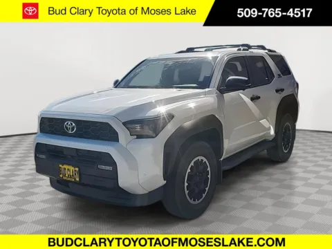 White 2025 Toyota 4Runner TRD Off Road Premium for sale in Moses Lake, WA
