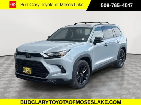 Gray 2025 Toyota Grand Highlander Hybrid Nightshade Edition for sale in Moses Lake, WA