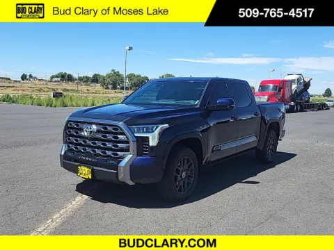 Blue 2024 Toyota Tundra Platinum for sale in Moses Lake, WA