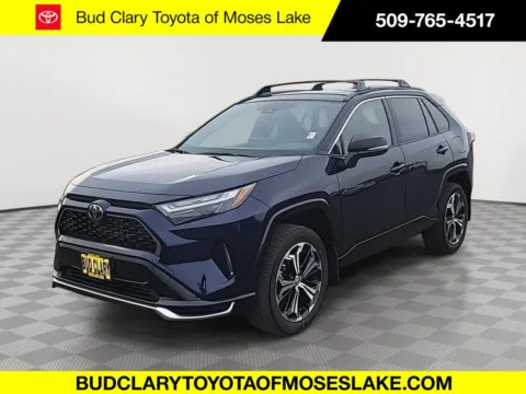 Black 2025 Toyota RAV4 Plug-In Hybrid XSE for sale in Moses Lake, WA