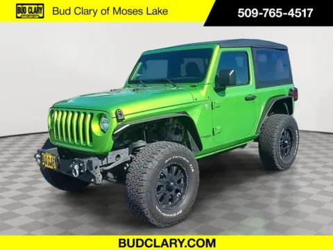 Green 2019 Jeep Wrangler Sport for sale in Moses Lake, WA