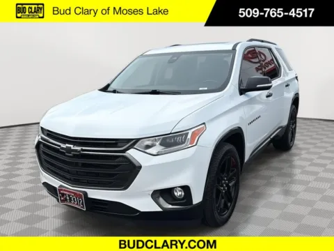 White 2019 Chevrolet Traverse Premier for sale in Moses Lake, WA