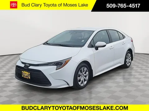White 2025 Toyota Corolla LE for sale in Moses Lake, WA