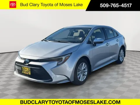 Silver 2025 Toyota Corolla Hybrid XLE for sale in Moses Lake, WA