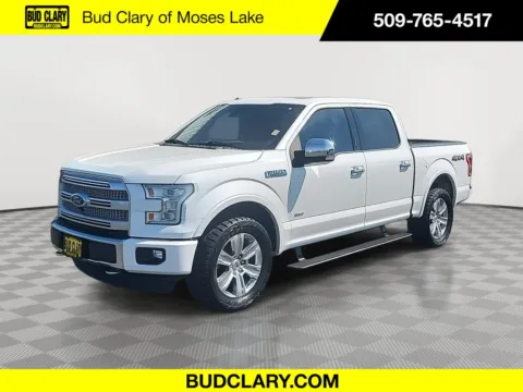 Silver 2016 Ford F-150 Platinum for sale in Moses Lake, WA