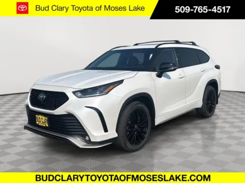 White 2025 Toyota Highlander XSE for sale in Moses Lake, WA