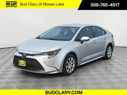 Silver 2021 Toyota Corolla LE for sale in Moses Lake, WA