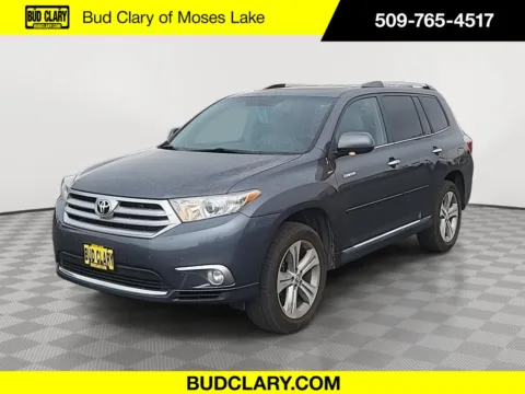 Gray 2013 Toyota Highlander Limited for sale in Moses Lake, WA