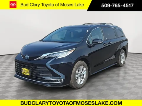 Black 2025 Toyota Sienna Limited for sale in Moses Lake, WA