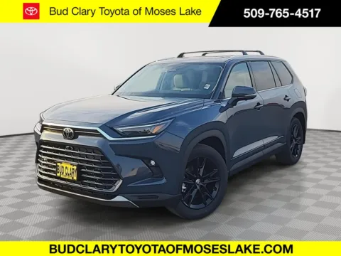 Blue 2025 Toyota Grand Highlander Limited for sale in Moses Lake, WA
