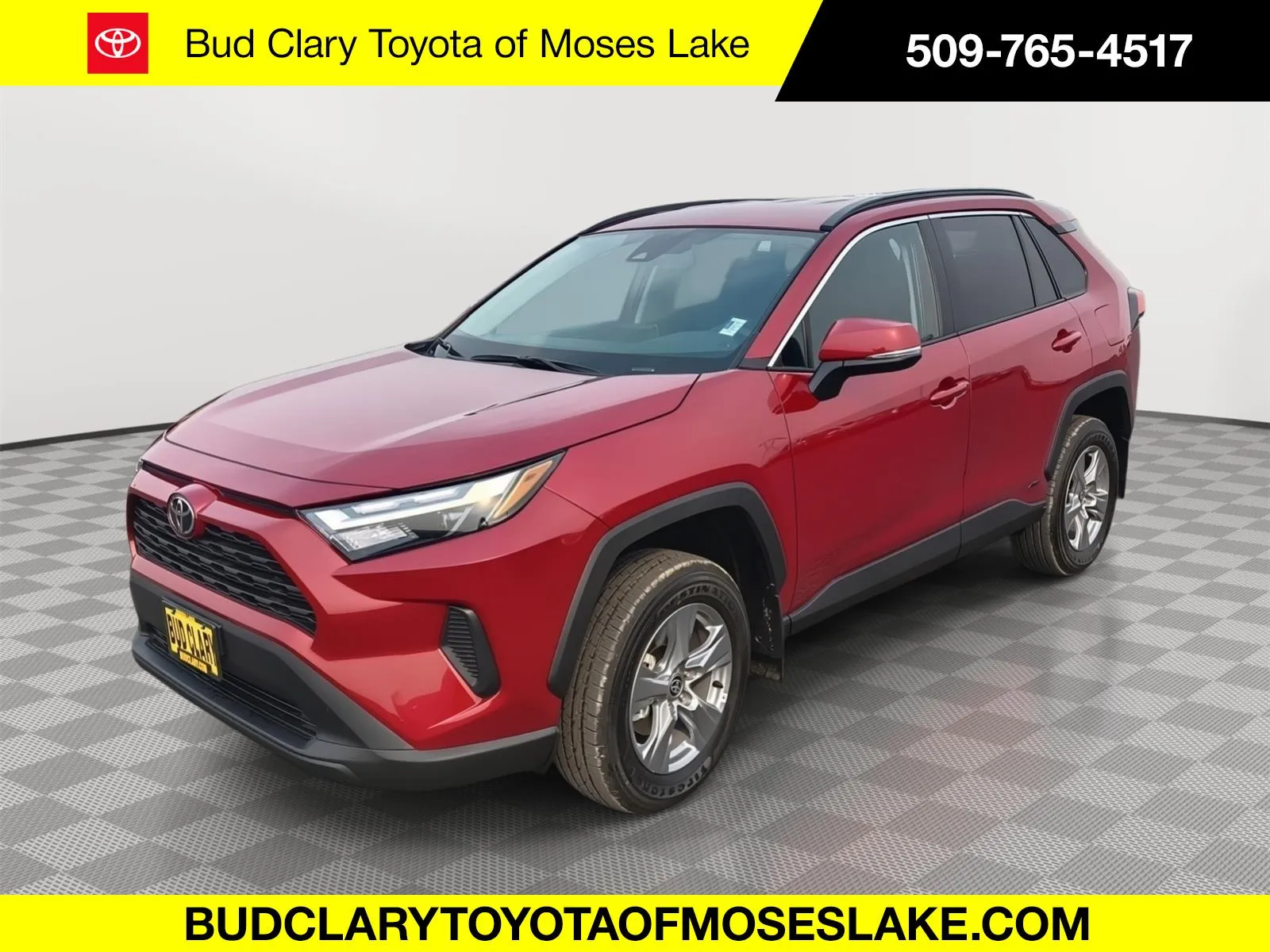 Red 2025 Toyota RAV4 Hybrid LE for sale in Moses Lake, WA