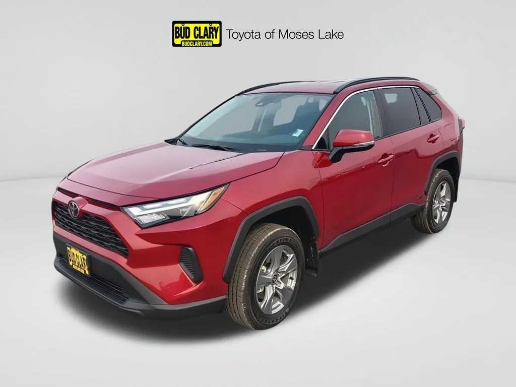 Red 2025 Toyota RAV4 Hybrid LE for sale in Moses Lake, WA