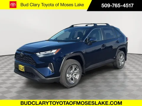 Blue 2025 Toyota RAV4 Hybrid XLE for sale in Moses Lake, WA