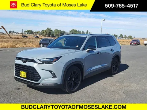 Gray 2026 Toyota Grand Highlander Hybrid Nightshade for sale in Moses Lake, WA