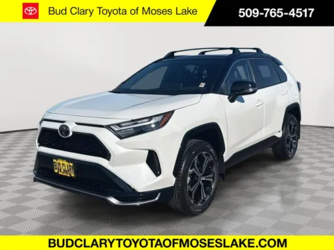 White 2025 Toyota RAV4 Plug-In Hybrid XSE for sale in Moses Lake, WA