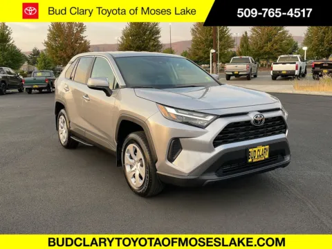 Silver 2025 TOYOTA RAV4 LE AWD for sale in Moses Lake, WA
