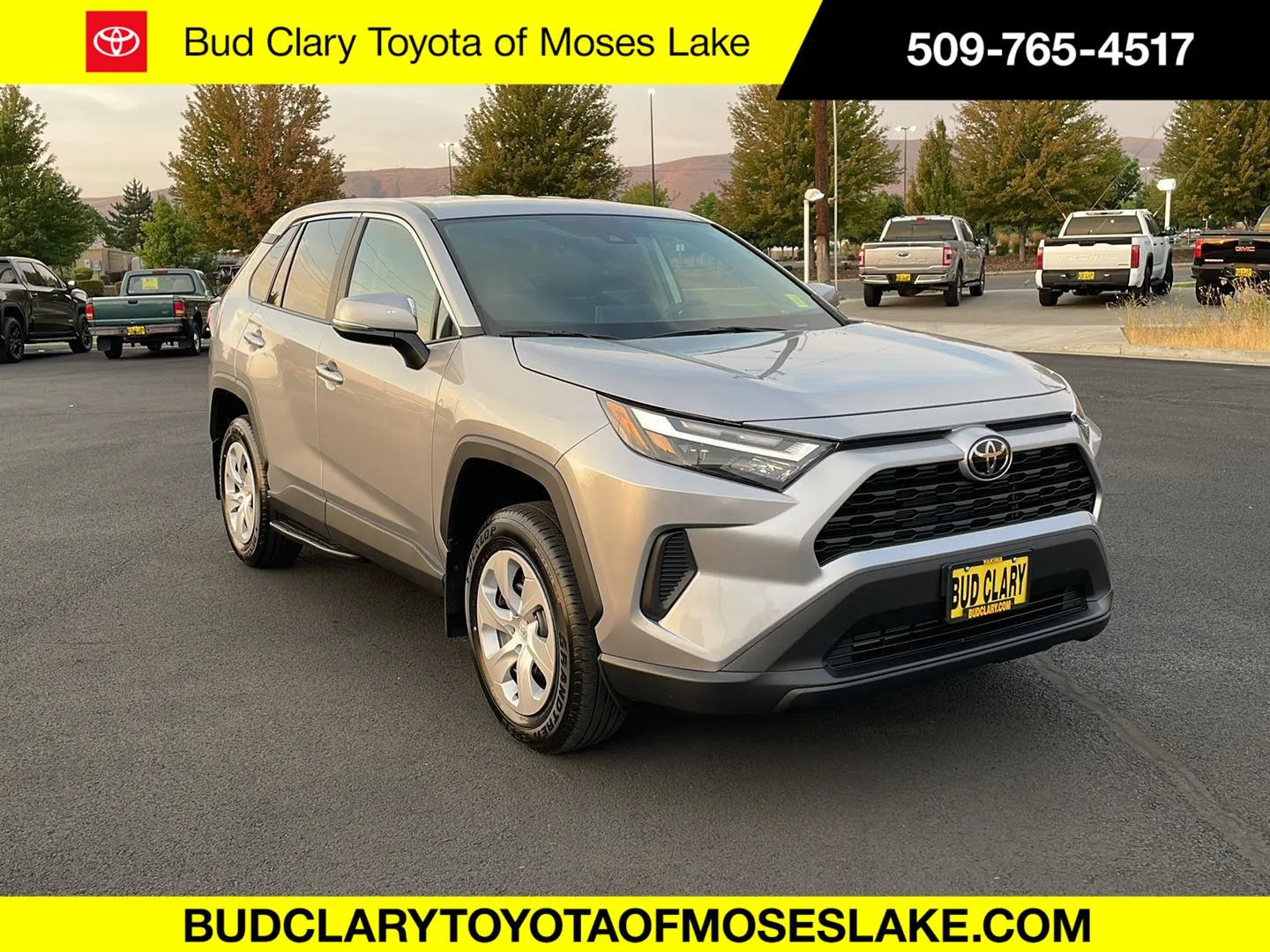 Silver 2025 Toyota RAV4 LE for sale in Moses Lake, WA