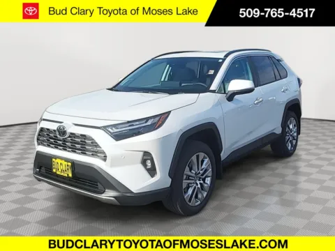 White 2025 Toyota RAV4 Limited for sale in Moses Lake, WA