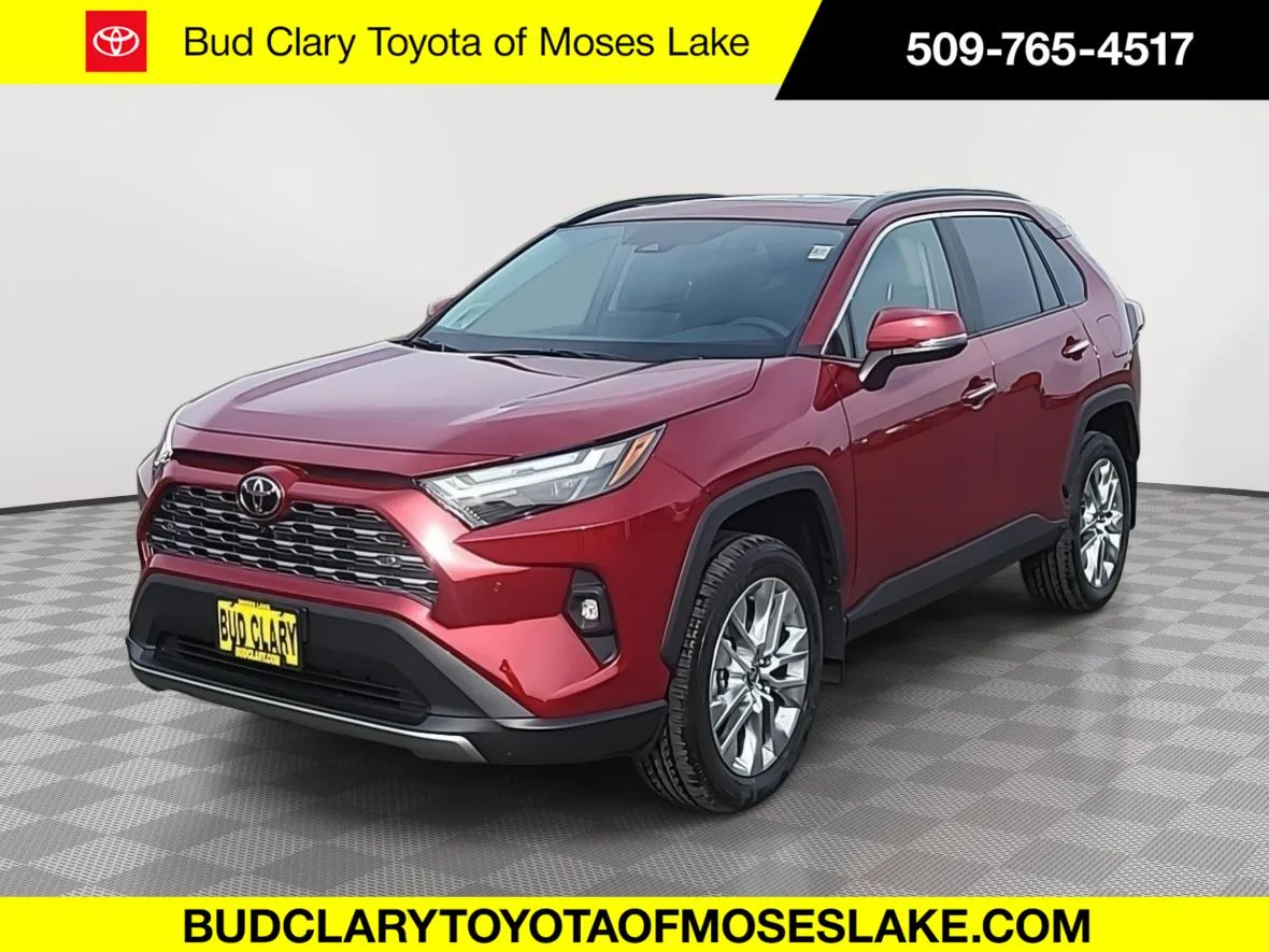 Red 2025 Toyota RAV4 Limited for sale in Moses Lake, WA