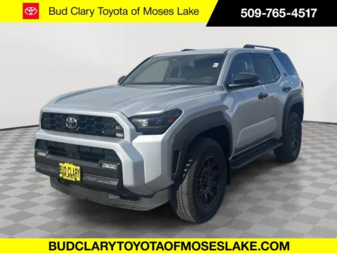 Silver 2025 Toyota 4Runner TRD Off-Road Premium for sale in Moses Lake, WA